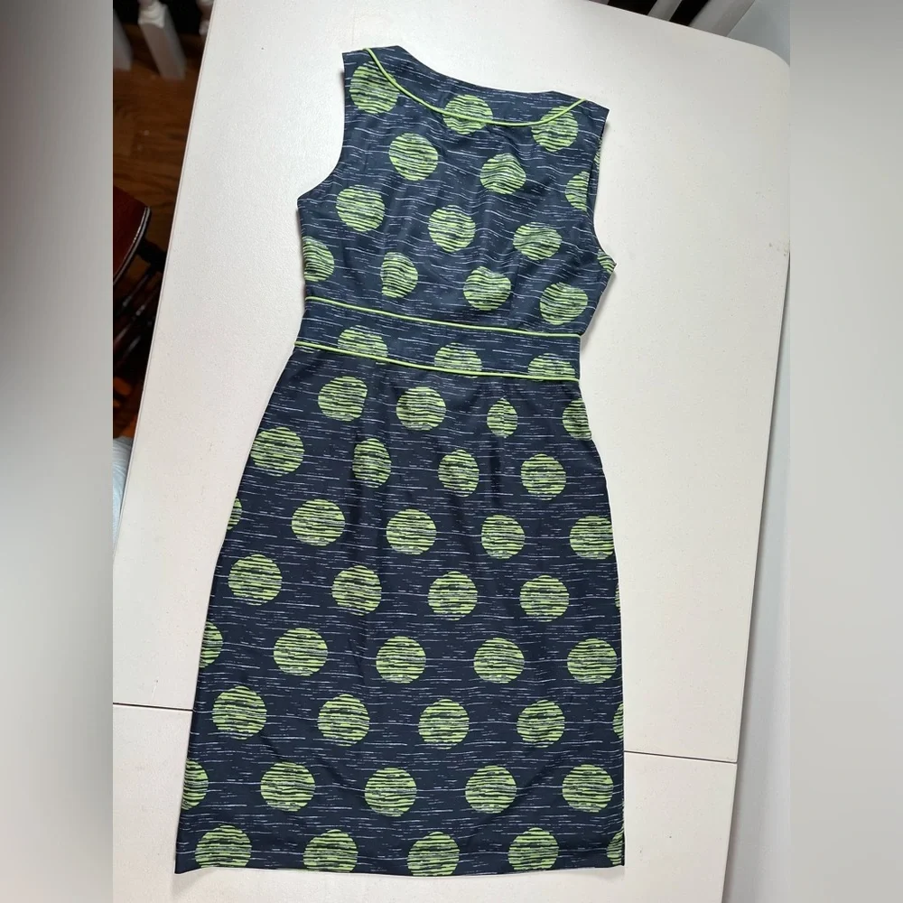 Banana Republic navy and green dress size 0 - Picture 3 of 13